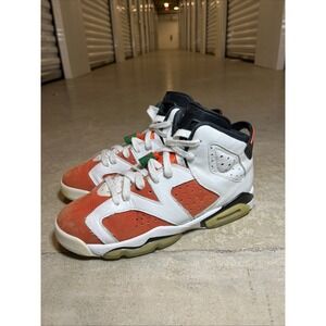 Jordan 6 Retro Gatorade "Like Mike" 384665-145 Youth Sz 5Y Women 6.5